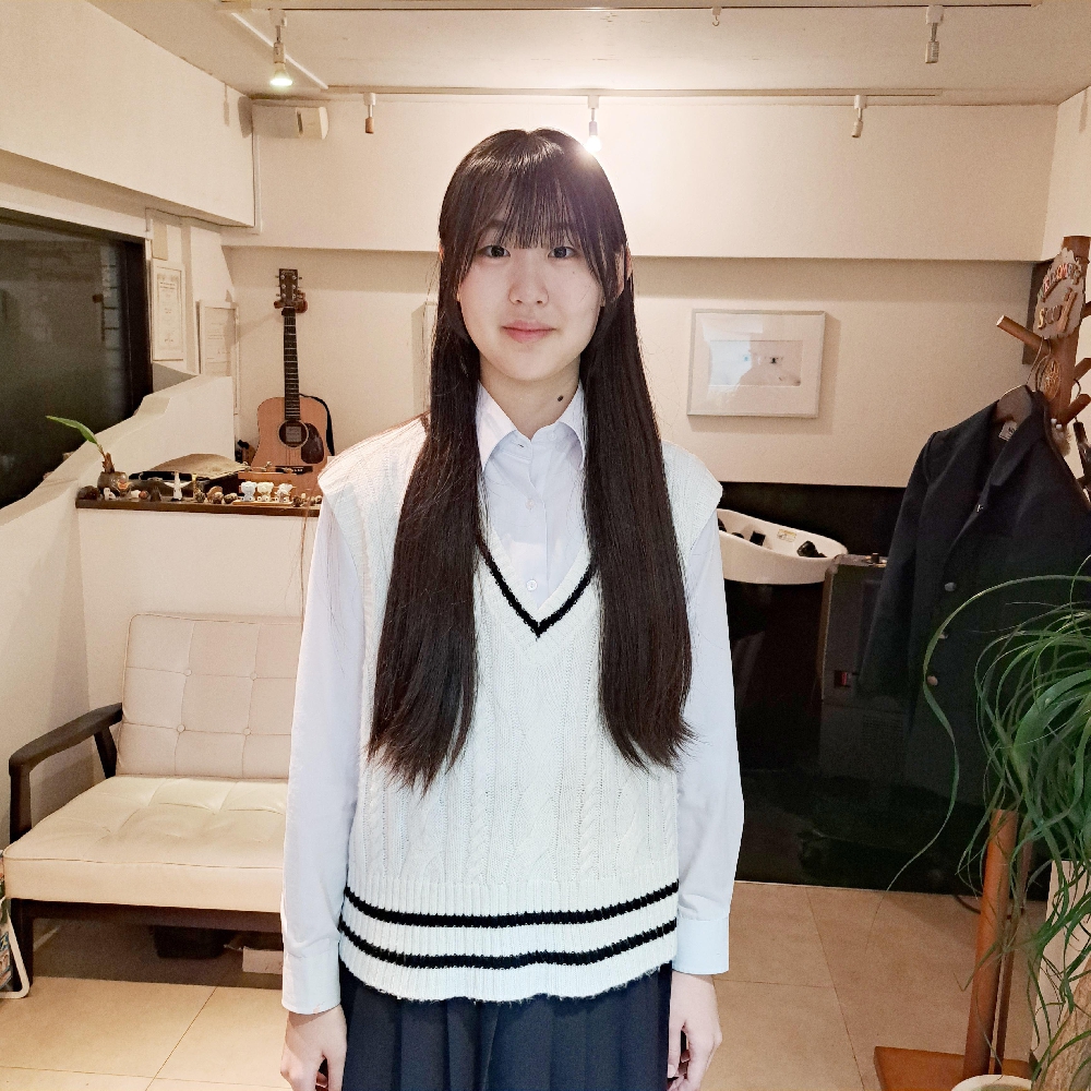 長女のヘアドネーションカット✂️