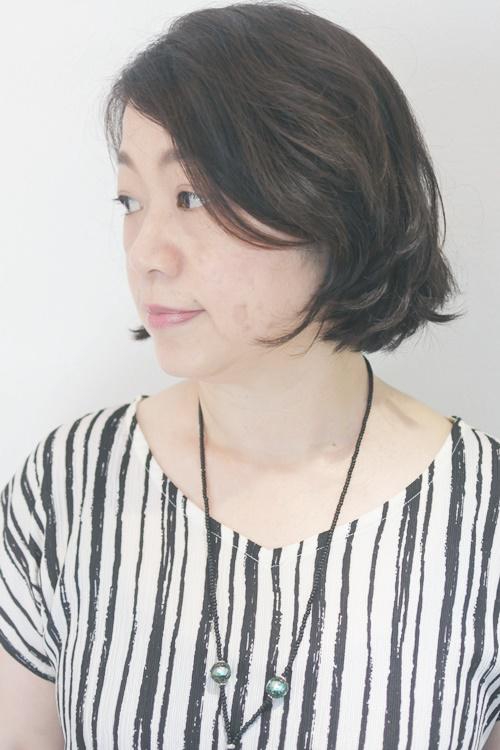 秋ヘア♪　親子でカット