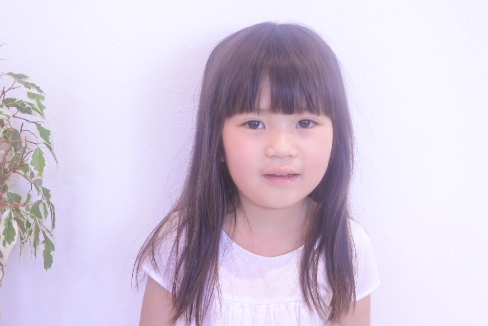 二年ぶりのスウ ♪四角く見えてしまう頭を解消するカット～キッズカット女の子～