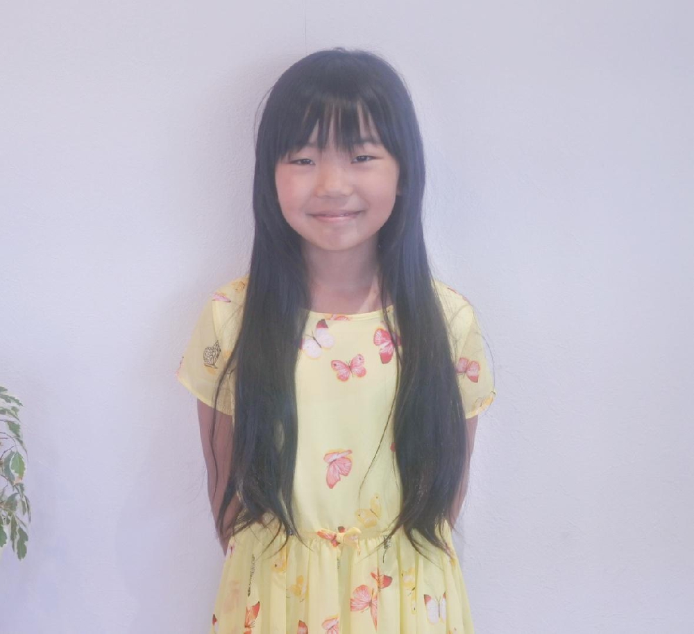 姉妹でヘアドネーション♪