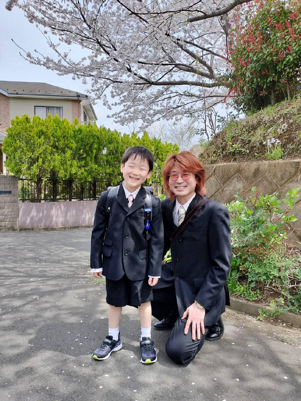 今日は小学校の入学式🌸