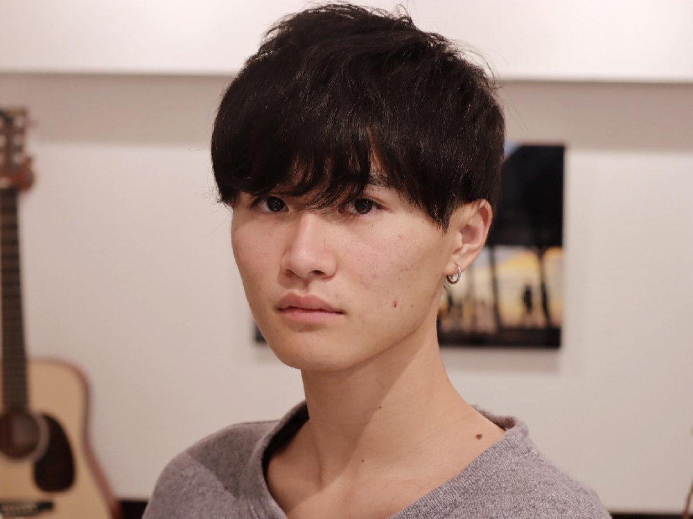 うざバング メンズツーブロックバージョン