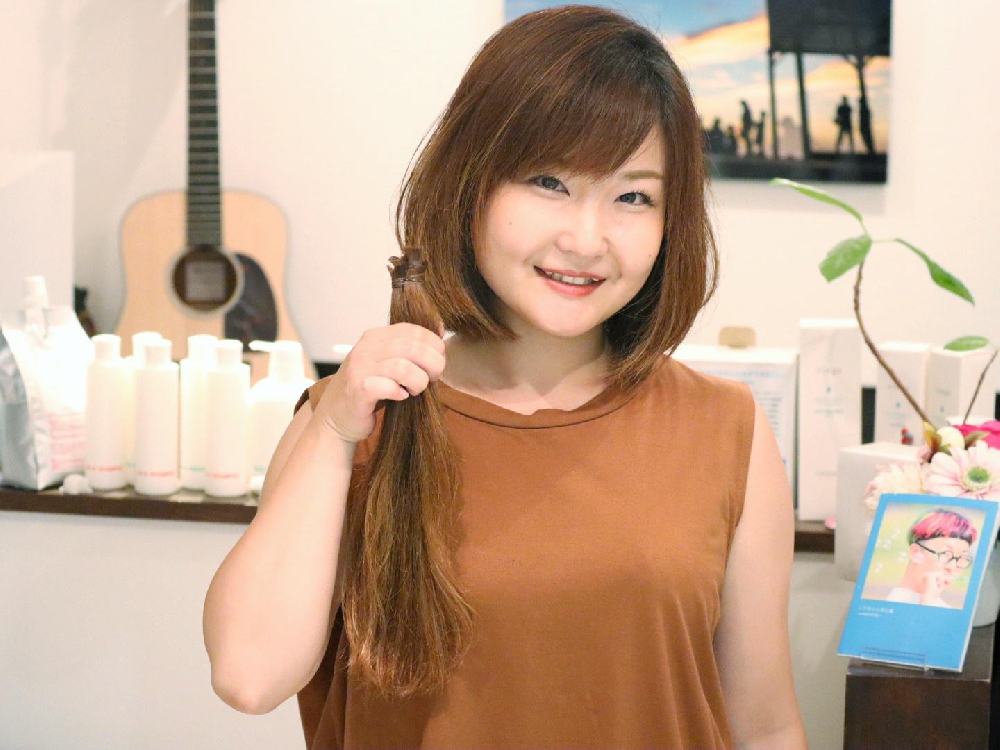 ヘアドネーションは長さなどのご相談だけでも承ります♪