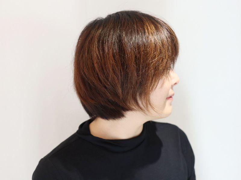 休日に奥さんの髪をカットしました♪