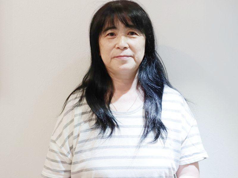 ヘアドネーションして頂いた方に手作りマスクを頂きました♪