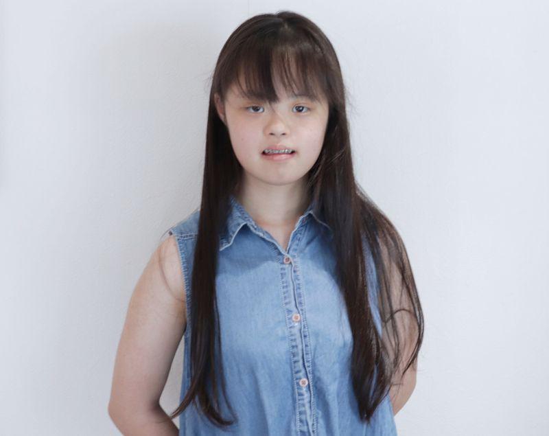 親子でヘアドネーションカット♪