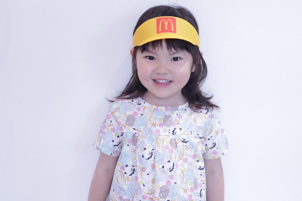 4歳の女の子の初めての美容室♪