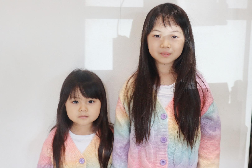 姉妹でヘアドネーション🎵