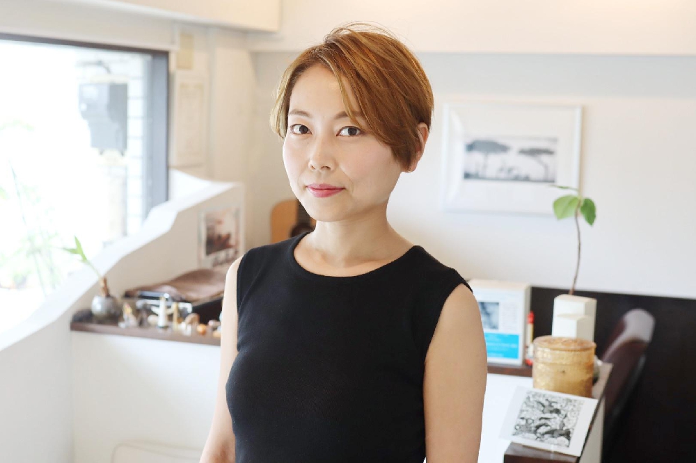 ショートヘア+ハイライトカラー