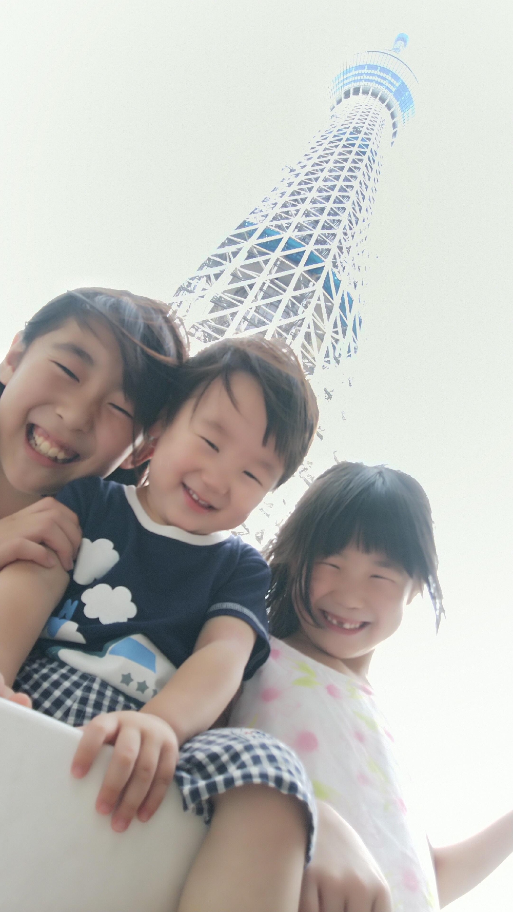 夏休み第一弾はスカイツリー🎵