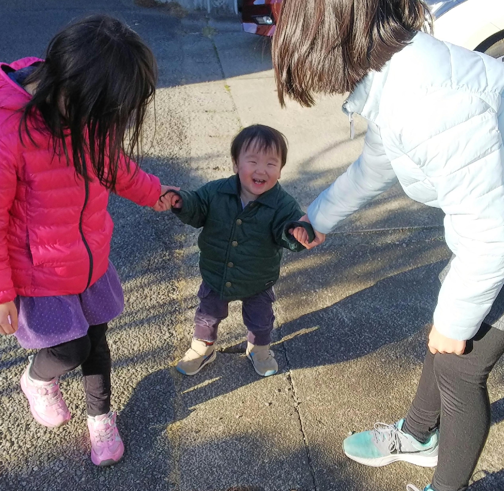 赤ちゃんの笑顔😊