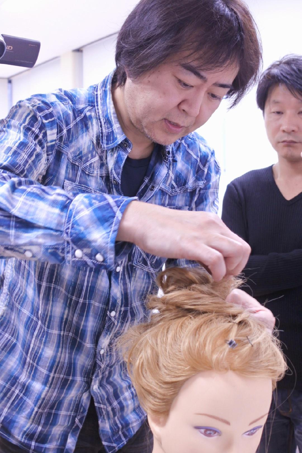 伴さんのヘアセット・アレンジ講習一年目が終わりました！