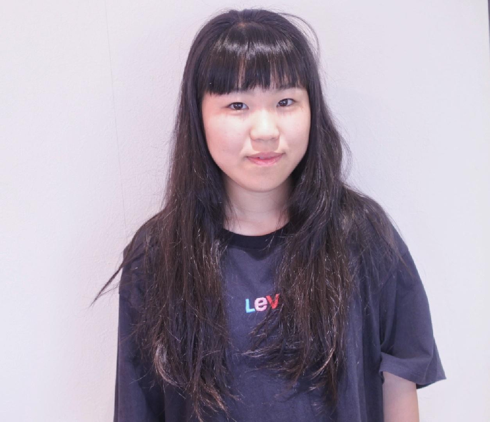 初美容室が初ヘアドネーションの高校一年生♪