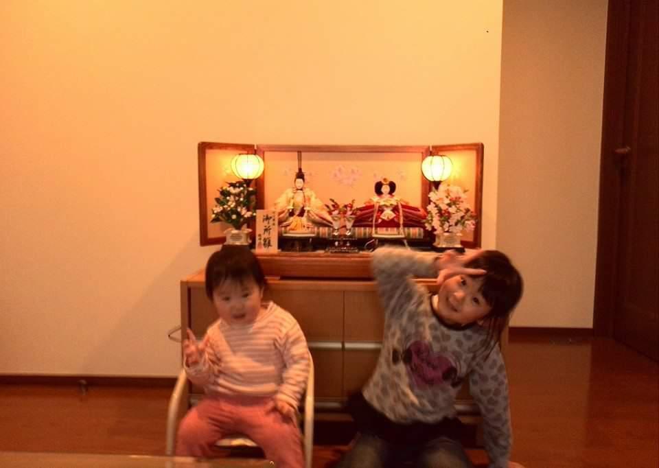 懐かしい五年前の雛祭り～今日はアーユルヴェーダの講習行ってきます(^-^)/