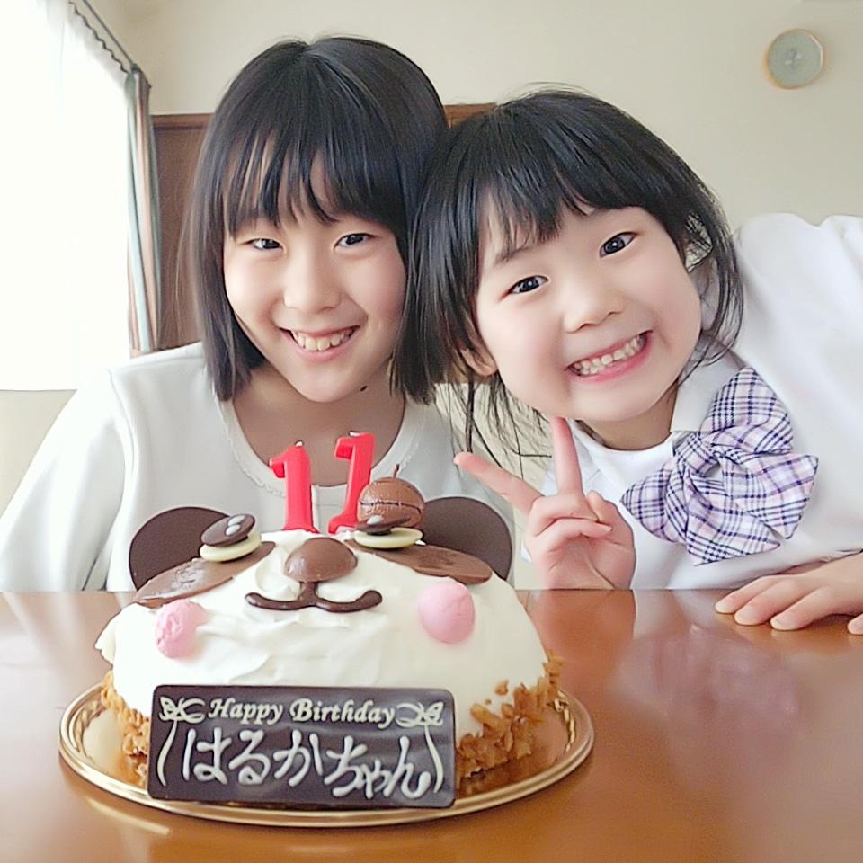 次女の入学式と長女の誕生日♪